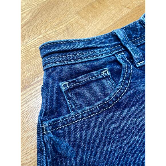 Hollister Jean Shorts, Curvy High-Rise Mom Short 3" Stretch, Cuffs, W23 00 - Picture 5 of 7